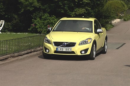 Volvo C30, model year 2012, driving footage (1:58)