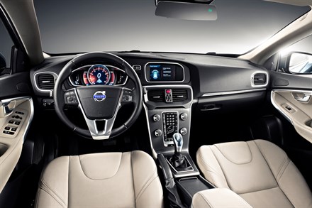 The all-new Volvo V40 - Volvo Sensus: New, personalised interactive dashboard