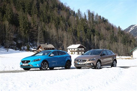 Jetzt neu im Schauraum der Volvo Partner: Volvo V40 Cross Country und Volvo V40 R-Design