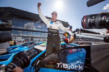 Volvo Polestar Racing and Thed Björk write history in Stockholm