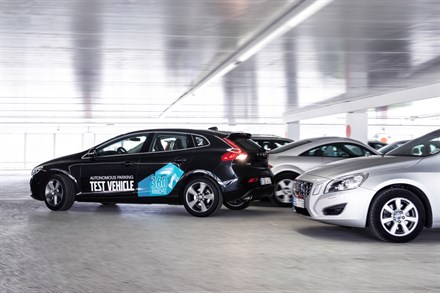 Volvo presenteert autonoom parkeren