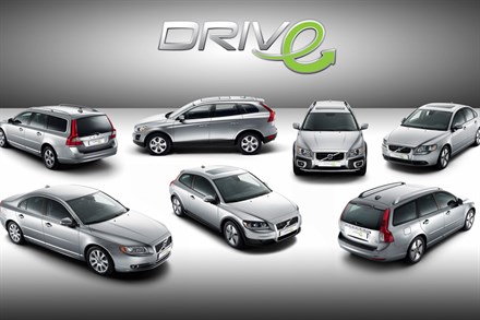 Volvo presents seven new cars with the green DRIVe badge - all with best-in-class CO2 levels (2:41)