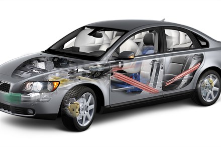 The all-new Volvo S40 - Compact car with high safety levels