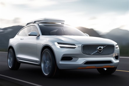 The Volvo Concept XC Coupé: sophisticated capability and contemporary safety, inspired by modern sports equipment