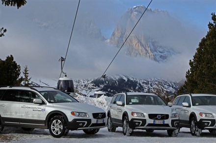 Volvo Cross Country Camp 2014: aperte le prenotazioni on-line per i test drive di prodotto Volvo sulle strade della Val di Fassa