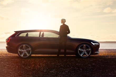 Concept Estate flerfaldigt utnämnd till "Car of the show" i Genève: Volvo Cars tredje konceptbil fullbordar Volvos hat trick