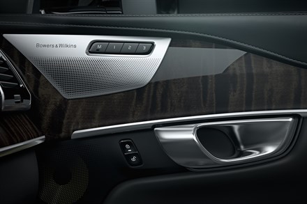 Volvo Cars teams up with Bowers & Wilkins to create an exceptional audio system for the all-new Volvo XC90