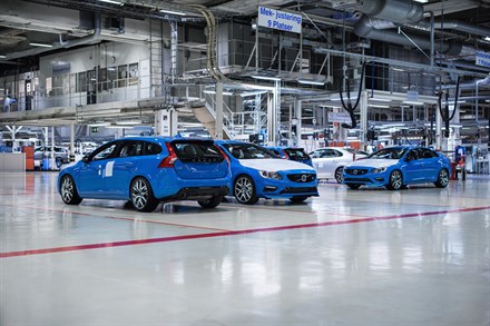 Volvo Cars starts production of the new Volvo V60 Polestar