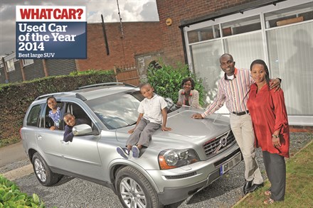 WHAT CAR? NAMES VOLVO XC90 AS BEST LARGE SUV WINNER AT USED CAR OF THE YEAR AWARDS 2014