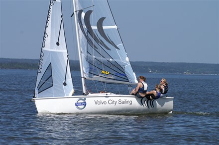 Lyckad premiärsegling för Volvo City Sailing