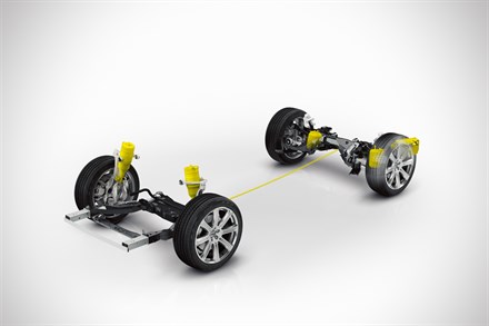 Helt nye XC90 er første modell bygget på Volvo Cars skalerbare produktplattform (SPA)