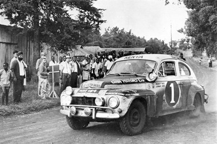 Volvo PV 544 in the East African Safari Rally, 1965