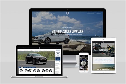 Nieuwe site Volvo Car is premium beleving  