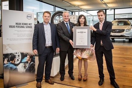 Lacom introduceert Volvo Personal Service: een wereldprimeur op het gebied van auto-onderhoud