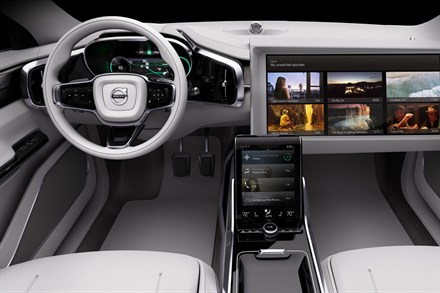 Volvo Cars e Ericsson collaborano allo sviluppo di un sistema intelligente di streaming multimediale per le auto con guida autonoma 