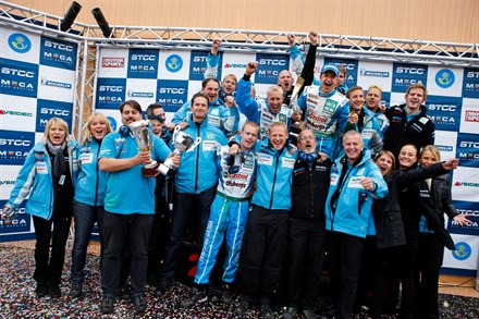Första C30-segern i STCC för Volvo Polestar.