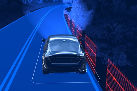 Run-off Road Mitigation animation