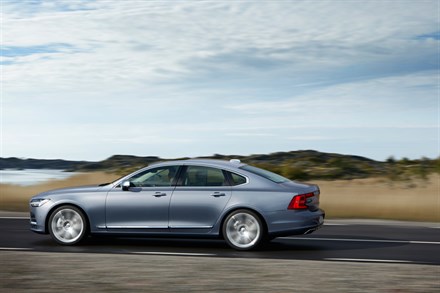 New Volvo S90 Luxury Sedan Makes Chicago Debut, XC90 SUV Presented With Three Awards at 2016 Chicago Auto Show