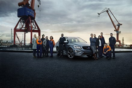 Volvo Cars hedrer mangfoldet av medarbeidere i ny kampanje. TV-premiere i kveld.