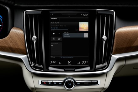 Volvo Cars reveals global integration of Spotify music streaming service in new models