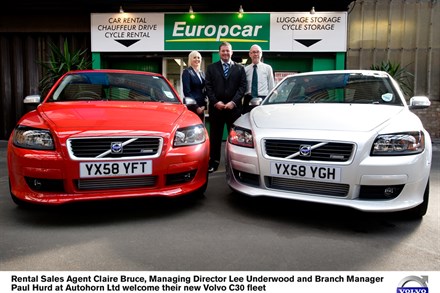 AUTOHORN YORK DARES TO BE DIFFERENT WITH 60 VOLVO C30'S
