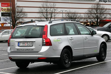 Umeå kommun väljer Sunfleet miljöbilspool med Alcoguardutrustade bilar från Volvo