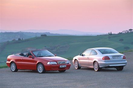 The first Volvo C70 Classic, coupé and convertible