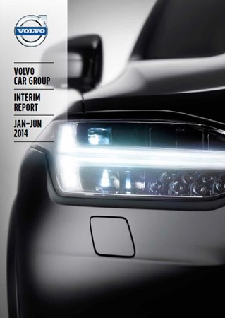 Volvo Car Group Financial Report January-June 2014