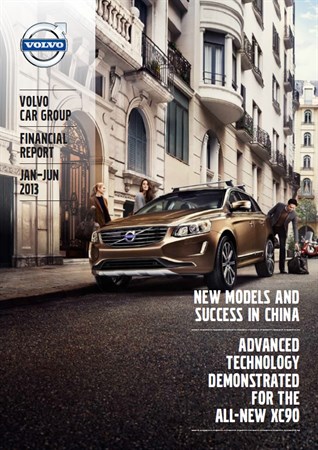 Volvo Car Group Financial Report January-June 2013