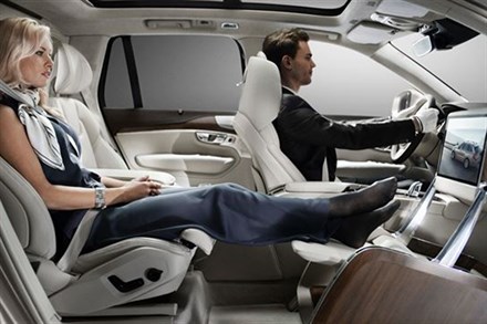 Volvo Lounge Console: Konzept zeigt luxuriösen und komfortablen Innenraum
