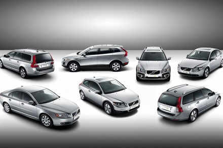 Volvo presents seven new cars with the green DRIVe badge - all with best-in-class CO2 levels