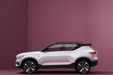 Volvo provides the first look at its new range of smaller cars