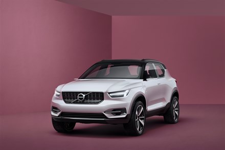 Volvo provides the first look at its new range of smaller cars