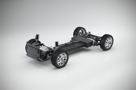 Volvo CMA Batterie Elektrofahrzeug - technische Konzeptstudie 