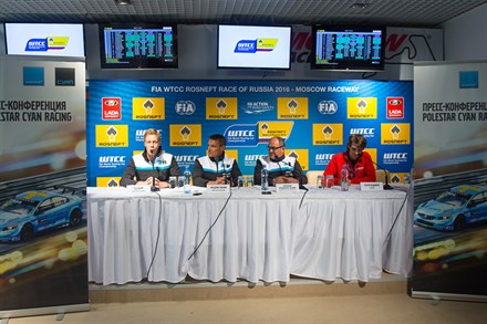 Пресс-конференция Polestar Cyan Racing в Москве: «Первый сезон WTCC для нас является «учебным»