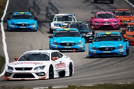 Three podiums from heavy STCC weekend at Anderstorp
