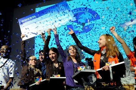 Snart dags för final i Volvos miljötävling för ungdomar