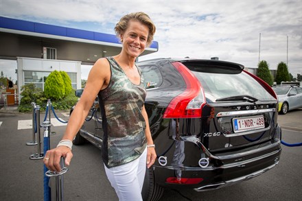 Gella Vandecaveye devient ambassadrice sportive de Volvo Cars