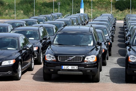 Volvo officiell bil under svenska EU-ordförandeskapet