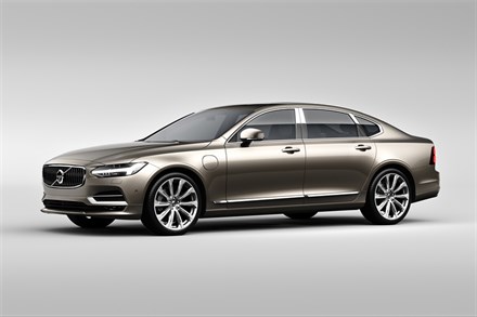 Volvo Cars unveils new version of the S90 saloon and top-of-the-line S90 Excellence in Shanghai, marking a new era for car making in China