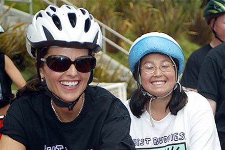 First Lady of California Maria Shriver Named Honorary Chairperson For Best Buddies International Fundraising Bike Ride - The Volvo Hearst Castle Challenge