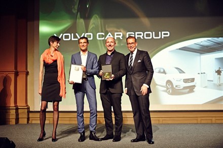 Volvo feiert Doppelsieg beim Automotive Brand Contest: Auszeichnung für Volvo Designteam und Volvo XC60