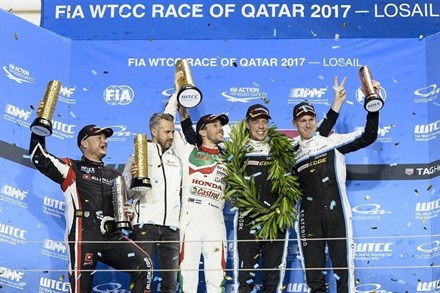 WTCC-Saisonfinale: WM-Titel für Polestar Cyan Racing