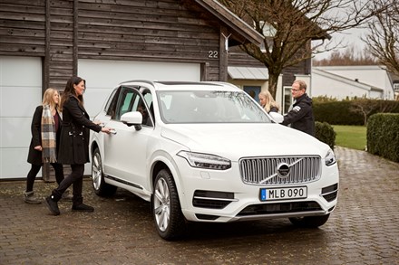 Swedish families help Volvo Cars develop autonomous drive cars - B-roll, Mixed footage