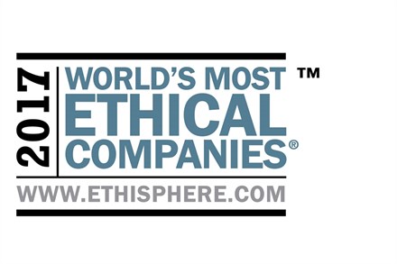 沃尔沃汽车荣获2017年度 “全球最具商业道德企业”称号