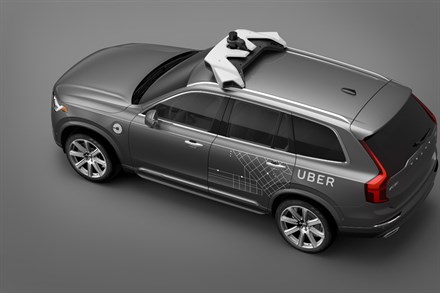 沃尔沃汽车与优步（Uber）联合开发自动驾驶汽车与技术