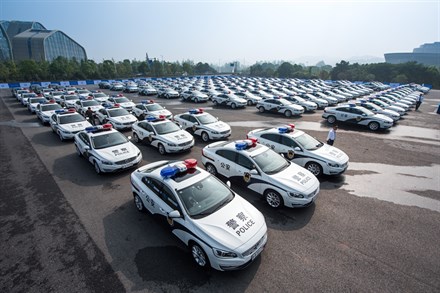沃尔沃汽车G20杭州峰会警用车载誉而归