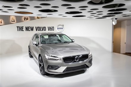 Volvo V60 en première mondiale au Salon de Genève 2018