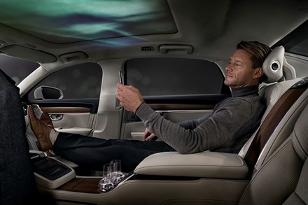 The Volvo S90 Ambience Concept – a car that connects with your senses 
