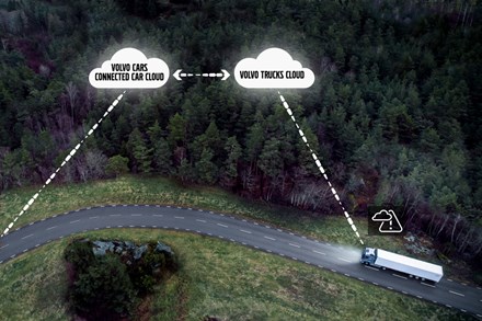 Volvo Cars et Volvo Trucks partagent les données des véhicules en temps réel pour améliorer la sécurité routière